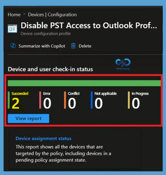 Disable PST Access in Microsoft Outlook to Prevent Unmanaged Email Storage using Intune Policy 11 Disable PST Access in Microsoft Outlook to Prevent Unmanaged Email Storage using Intune Policy- Fig.10