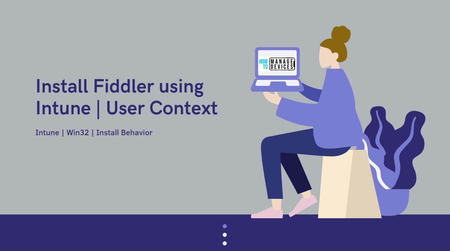 Fiddler Silent Install using Intune MEM Installation Behavior User 1 Fiddler Silent Install using Intune MEM