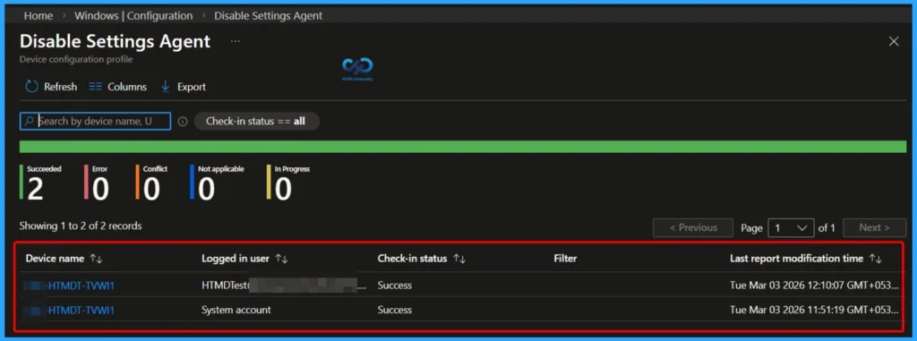 How Intune Settings Catalog Profile Report Supports IT Admins 4 How Intune Settings Catalog Profile Report Supports IT Admins - Fig.3