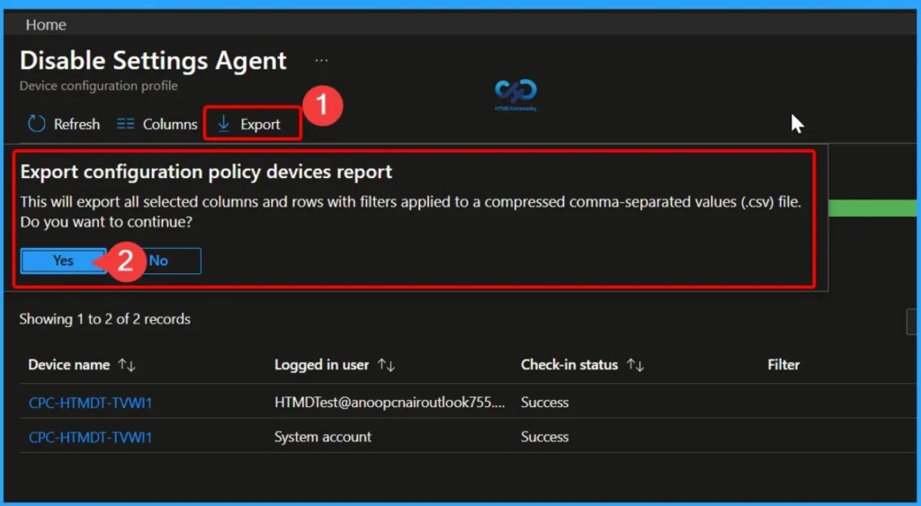 How Intune Settings Catalog Profile Report Supports IT Admins 8 How Intune Settings Catalog Profile Report Supports IT Admins - Fig.7