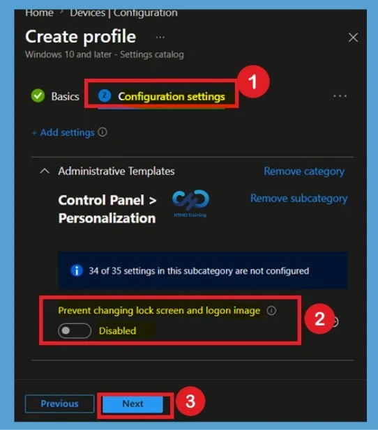 How to Prevent Users from Changing Lock Screen and Logon Images using Intune -Fig.5