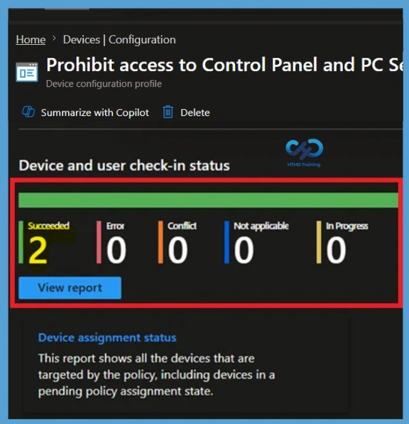 Prohibit Access to Control Panel and PC Settings to Prevent Users from Modifying System Settings using Intune Policy -Fig.10