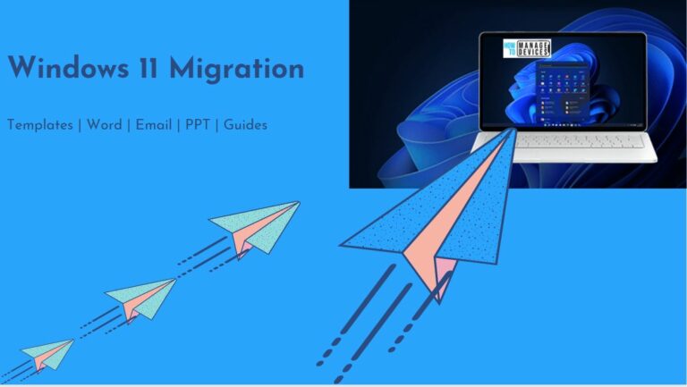 Windows 11 Migration Guides PowerPoints