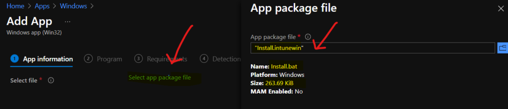 IntuneWinAppUtil.exe Windows 11 Compatibility 1