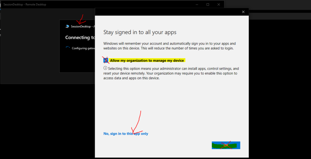 Manual Method to Avoid Registering Devices to Wrong Azure AD