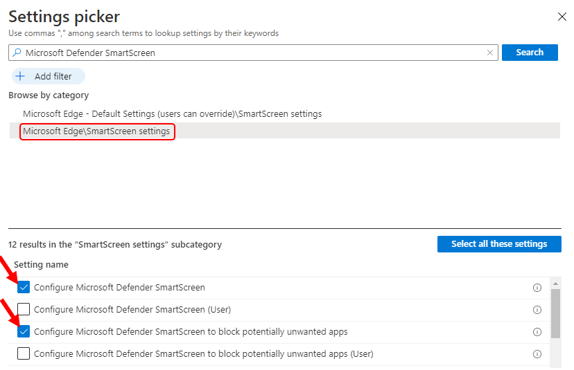 Configure PUA Protection in Microsoft Edge using Intune MEM | Microsoft Defender 3