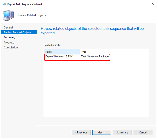 Easy Steps to Export SCCM Task Sequence 5