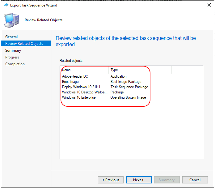 Easy Steps to Export SCCM Task Sequence 4