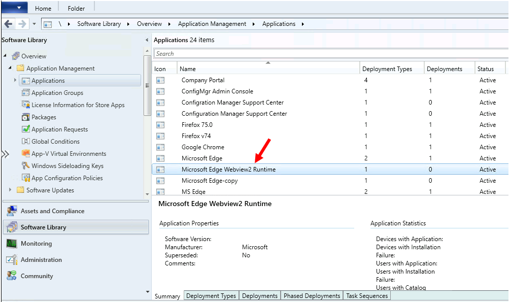 Deploy Microsoft Edge WebView2 Using SCCM ConfigMgr 12