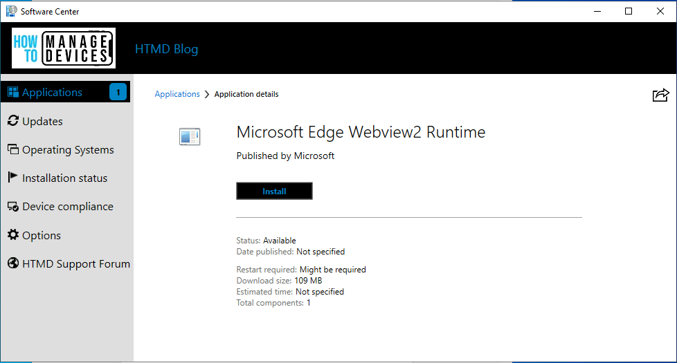 Deploy Microsoft Edge WebView2 Using SCCM ConfigMgr 18