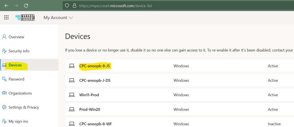  Self Service from Users - Cleanup Devices -  Maximum Number of Devices Per User in Azure AD for Azure AD Join Scenario AVD Windows 365 