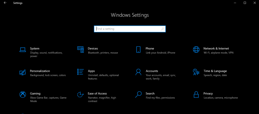 Disable Control Panel PC Settings Using Intune Prohibit access