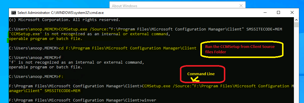 Install SCCM Client on Windows Server 2022 Install SCCM Client Manually Using Command Line