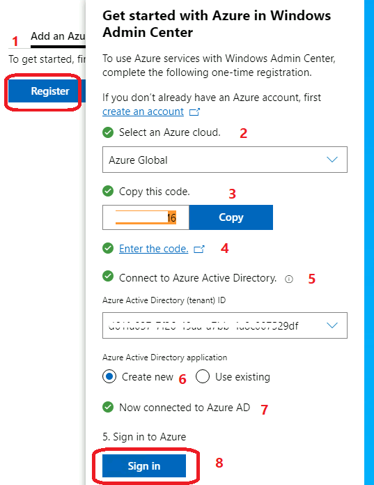 How to Add Azure Server to Windows Admin Center 