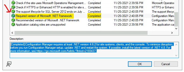  How to Fix SCCM 2111 Dot Net version 4.6.2 Prerequisite Error 