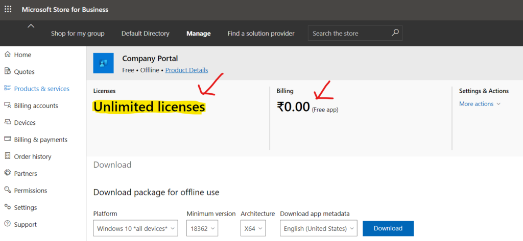 Company Portal Online Vs Offline Options