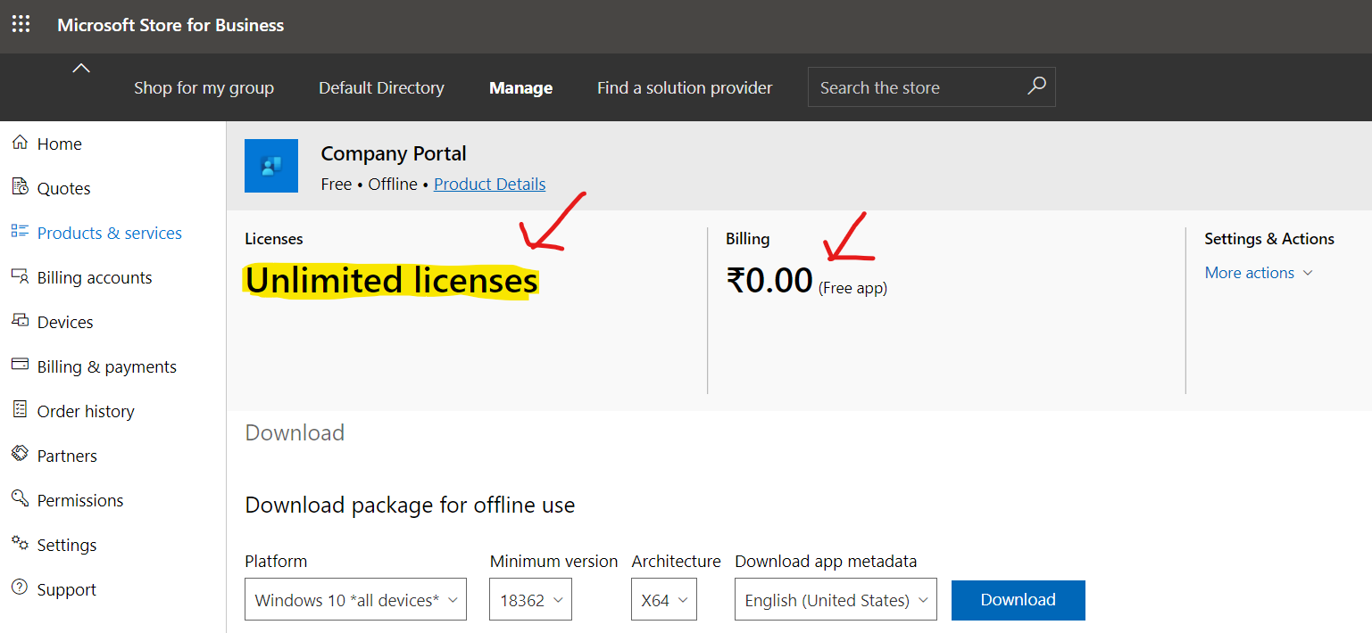 Install Windows Company Portal Offline Version Using Intune For AVD ...
