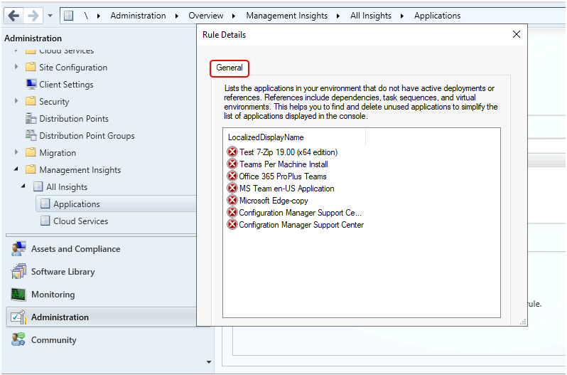 Easily Find SCCM Applications Without Deployments 2