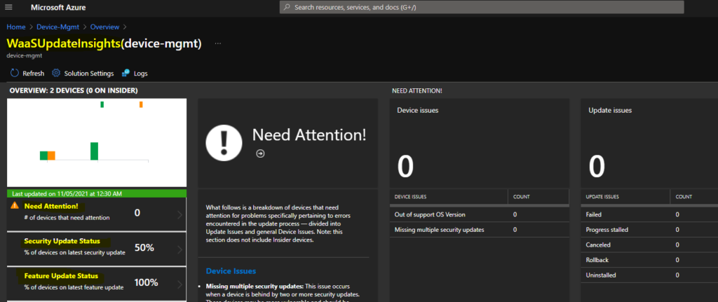 Update Compliance Queries to Troubleshoot Intune WUfB Patch Deployment 3