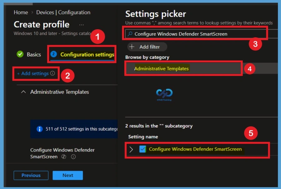 Configure Microsoft Defender SmartScreen to Improve Windows Security using Microsoft Intune- Fig.4