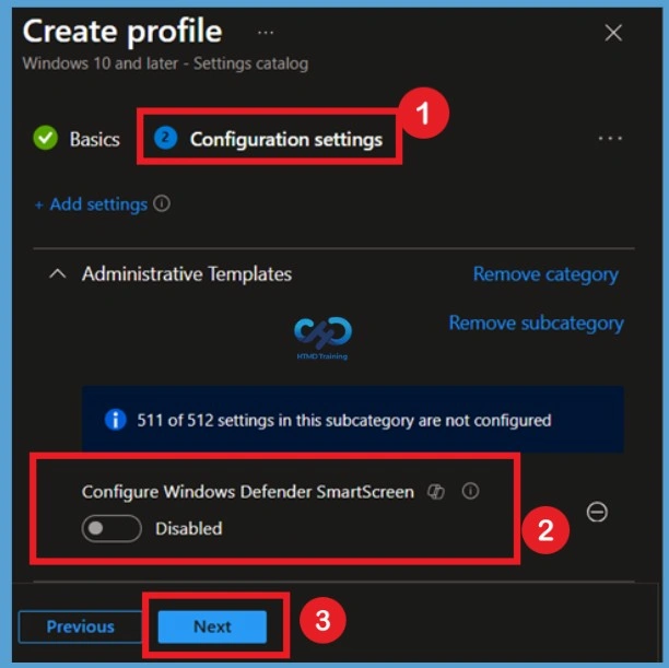 Configure Microsoft Defender SmartScreen to Improve Windows Security using Microsoft Intune- Fig.5