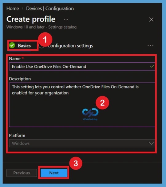 Configure OneDrive Files On-Demand Policy to Reduce Local Storage Usage using Intune 5 Configure OneDrive Files On-Demand Policy to Reduce Local Storage Usage using Intune- Fig.4