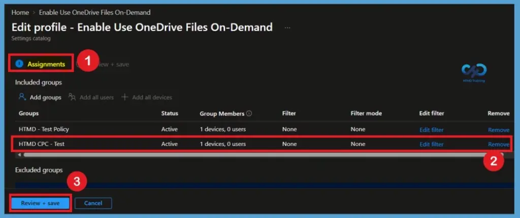 Configure OneDrive Files On-Demand Policy to Reduce Local Storage Usage using Intune 14 Configure OneDrive Files On-Demand Policy to Reduce Local Storage Usage using Intune- Fig.13