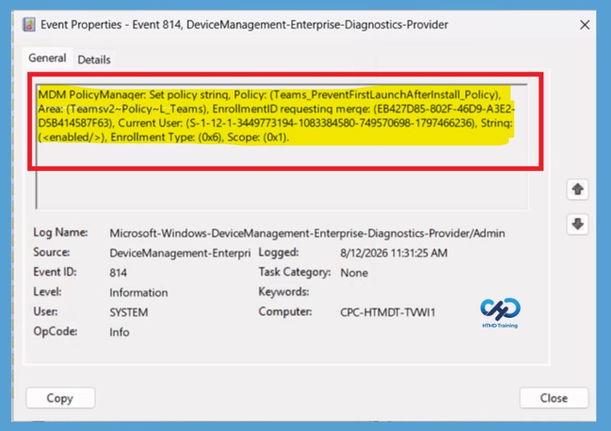 Prevent Microsoft Teams Auto Start to Reduce Unnecessary Background Activity using Intune 12 Prevent Microsoft Teams Auto Start to Reduce Unnecessary Background Activity using Intune-Fig.11