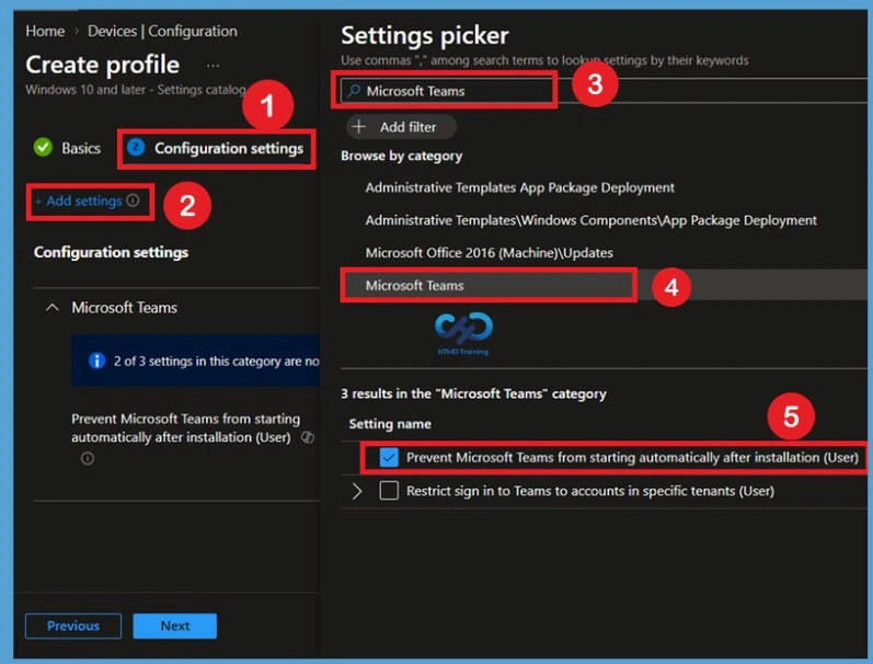 Prevent Microsoft Teams Auto Start to Reduce Unnecessary Background Activity using Intune 5 Prevent Microsoft Teams Auto Start to Reduce Unnecessary Background Activity using Intune-Fig.4