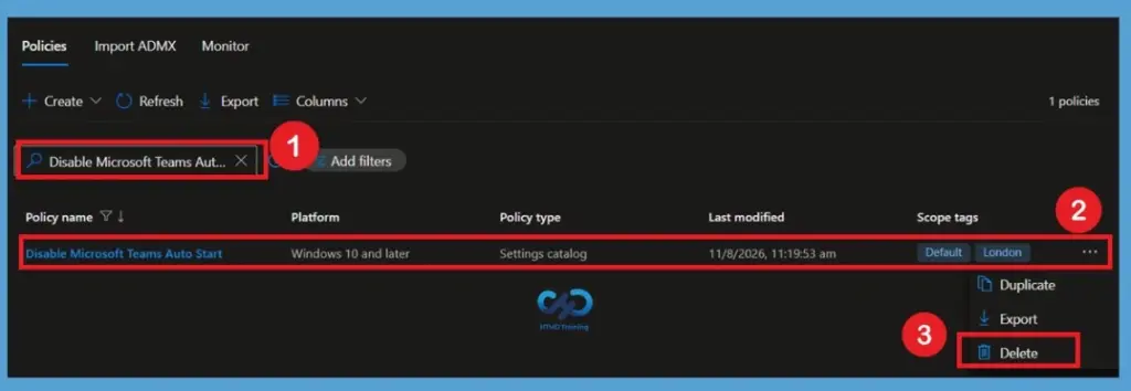 Prevent Microsoft Teams Auto Start to Reduce Unnecessary Background Activity using Intune 13 Prevent Microsoft Teams Auto Start to Reduce Unnecessary Background Activity using Intune-Fig.12