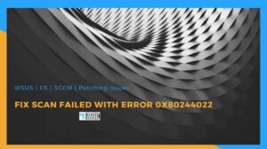 Fix Scan Failed With Error 0x80244022 Service Is Temporarily Overloaded ...