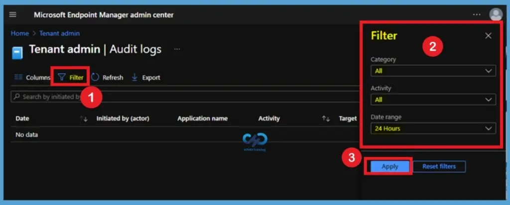 Intune Audit Logs Track Who Created Deleted Device Configuration using Intune- Fig.2