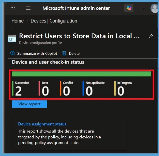 Restrict Windows Drive Access to Protect Sensitive Data using Microsoft Intune -Fig.10