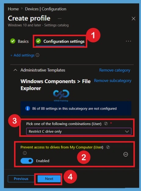 Restrict Windows Drive Access to Protect Sensitive Data using Microsoft Intune -Fig.6