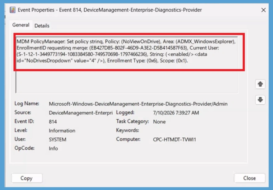 Restrict Windows Drive Access to Protect Sensitive Data using Microsoft Intune -Fig.11