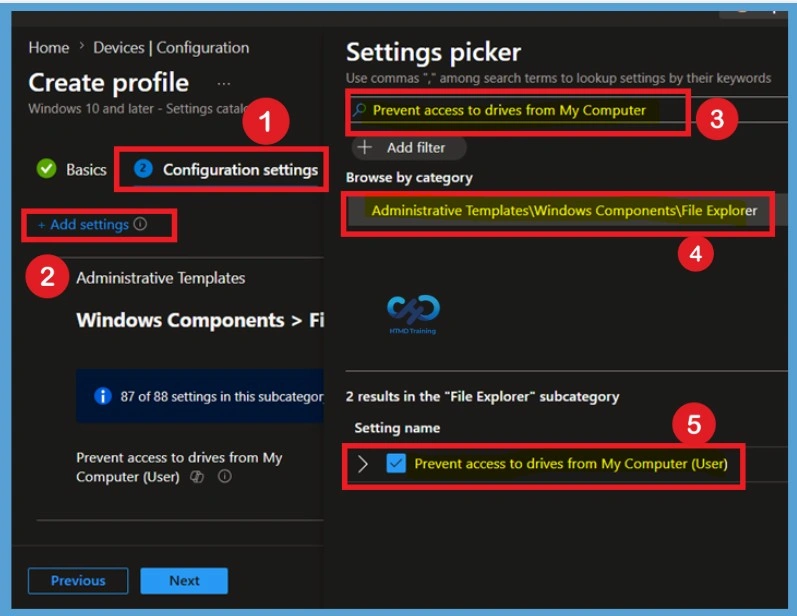 Restrict Windows Drive Access to Protect Sensitive Data using Microsoft Intune -Fig.4