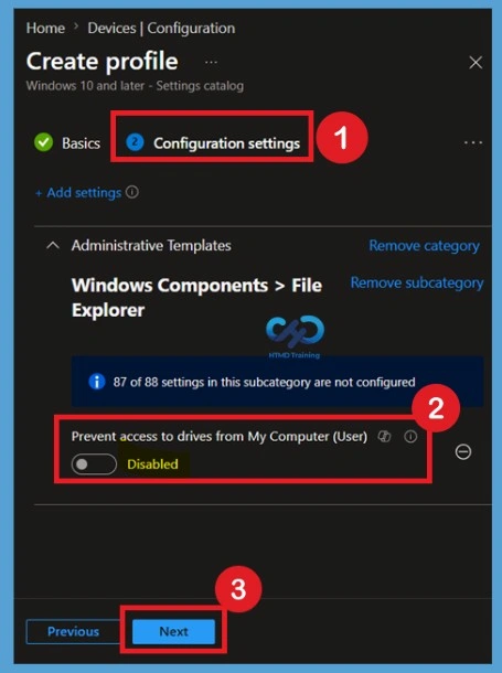 Restrict Windows Drive Access to Protect Sensitive Data using Microsoft Intune -Fig.5