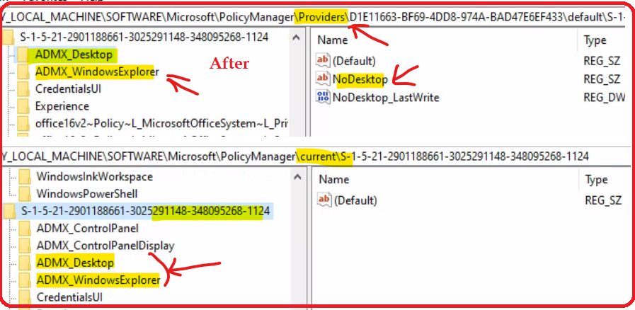 Registry Values Related Prevent Users to Save Files on Local Drives and Desktops