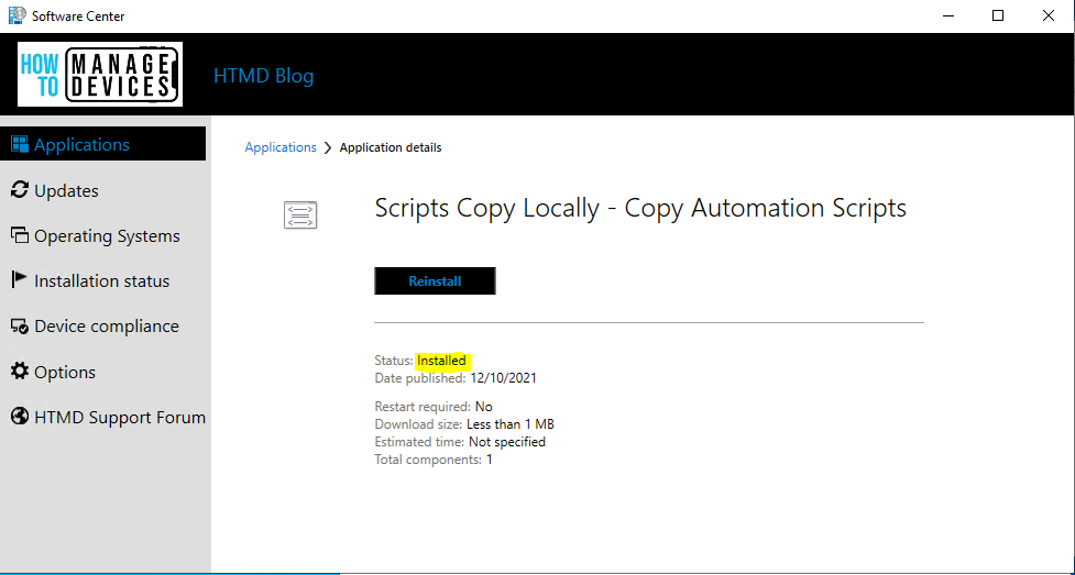 Software Center - Copy Files to Client Machines Using SCCM