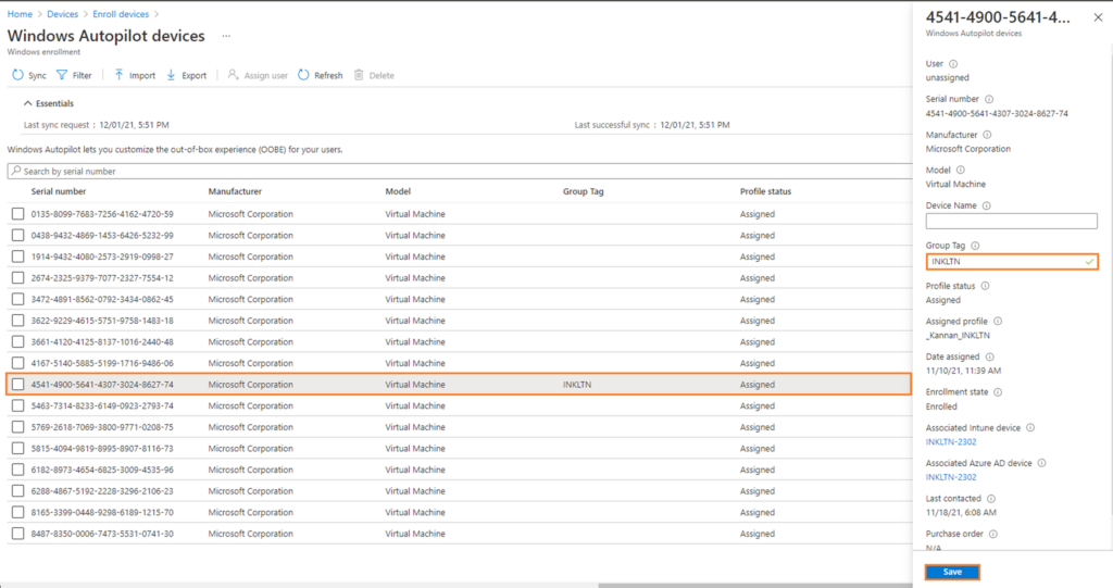 Set Computer Name During Windows Autopilot Hybrid Azure AD Join using Intune 4 Windows Autopilot Group Tag - Manual Process - How to Add Autopilot Group Tag
