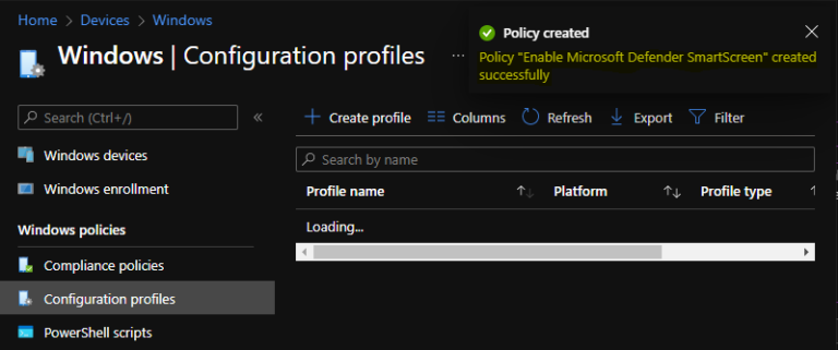 Configure Microsoft Defender SmartScreen Using Intune HTMD Blog