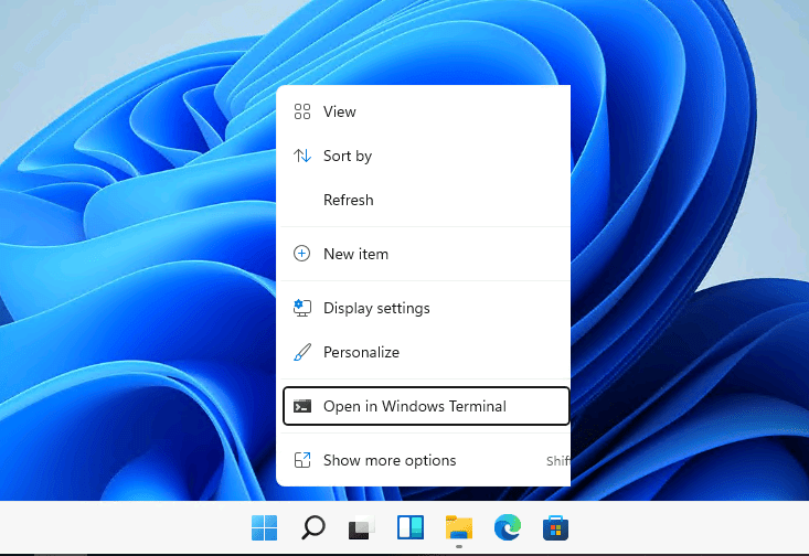  How to Open Windows Terminal in Windows 11 