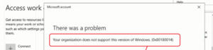 Fix Intune Enrollment Errors 0x80180014 80180003 Unknown Win32 Error ...