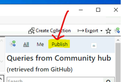 Publish CMPivot Query to the SCCM Community Hub Contributions 1