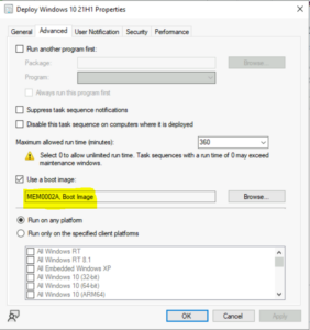 FIX SCCM Task Sequence Failed Error 0x80004005 HTMD Blog