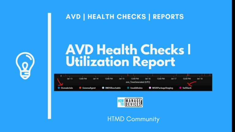 AVD Health Checks using Azure Portal | Monitoring | KQL Queries 1 AVD Health Checks Azure Virtual Desktop