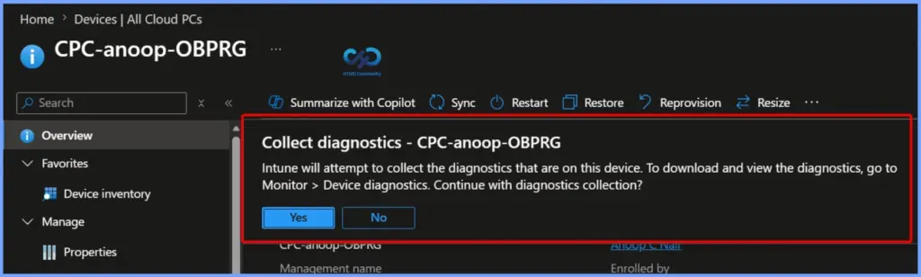 Windows 365 Cloud PC Remote Actions in Microsoft Intune | A Complete Guide - Fig.7