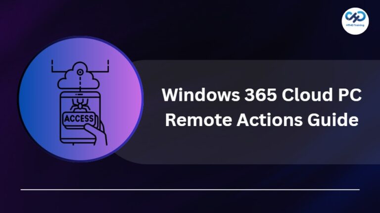 Windows 365 Cloud PC Remote Actions in Microsoft Intune | A Complete Guide 1