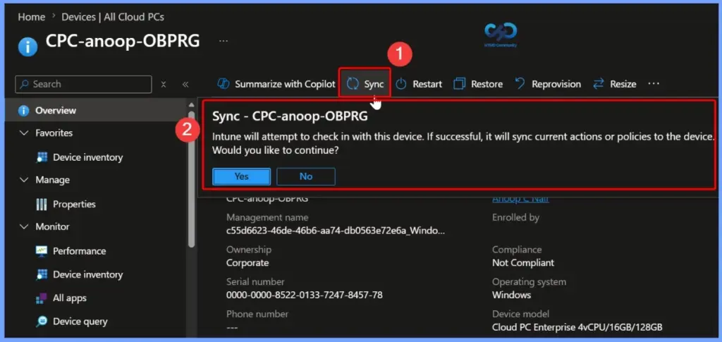 Windows 365 Cloud PC Remote Actions in Microsoft Intune | A Complete Guide - Fig.4