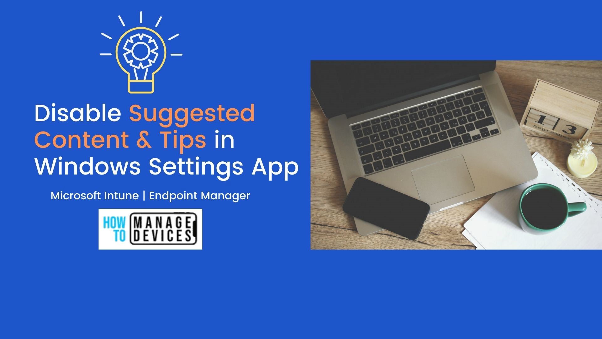 Disable Windows Spotlight Suggested Content in Settings using Intune